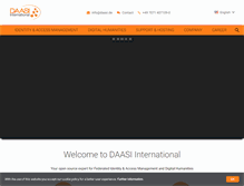 Tablet Screenshot of daasi.de